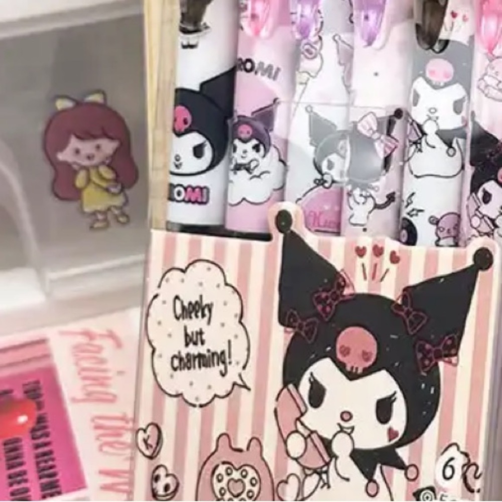 Kuromi pen set